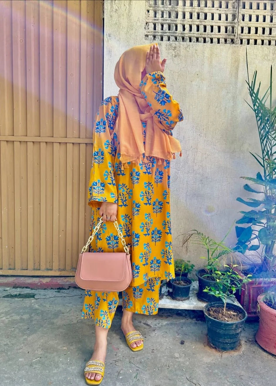 Firoza (Stitched 2 Pcs)