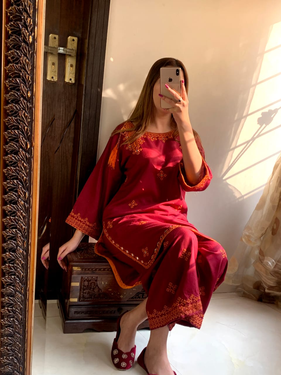 Gul Rang (Blouchi 2 Pcs)