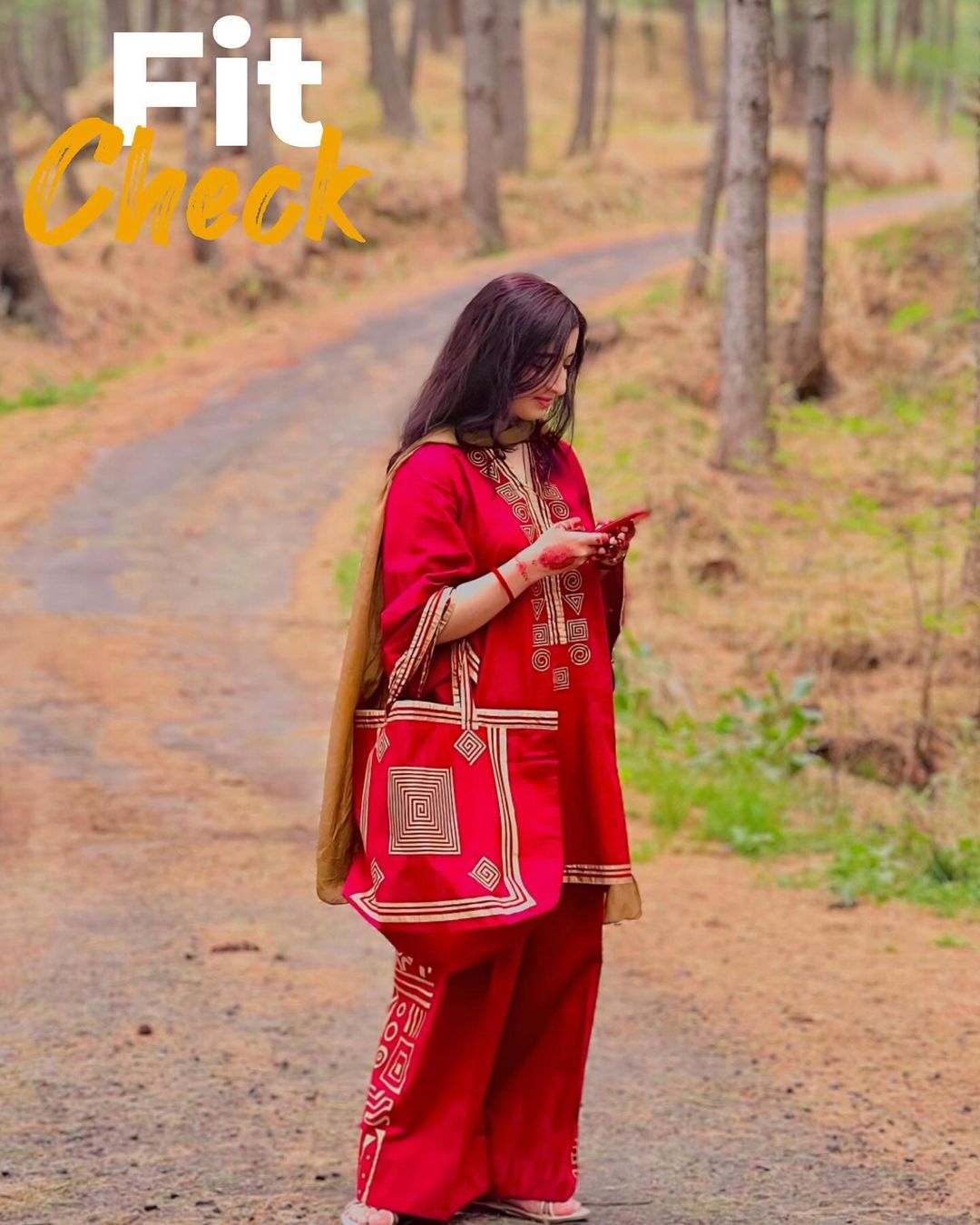 Tote Easy breeze (Stitched 2 Pcs) with Bag