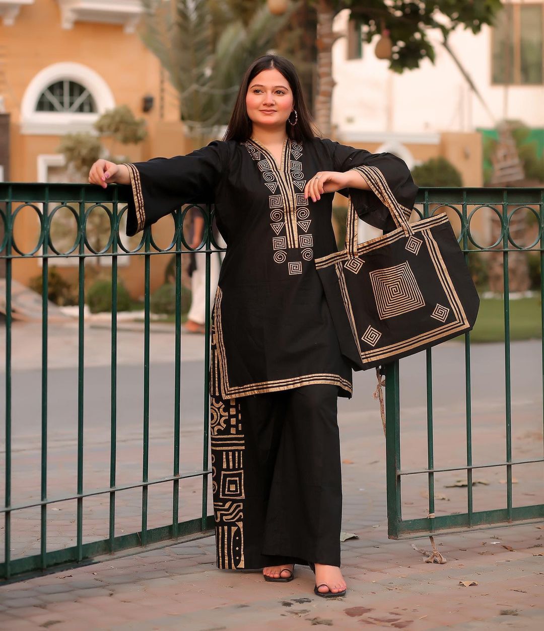 Tote Easy breeze (Stitched 2 Pcs) with Bag