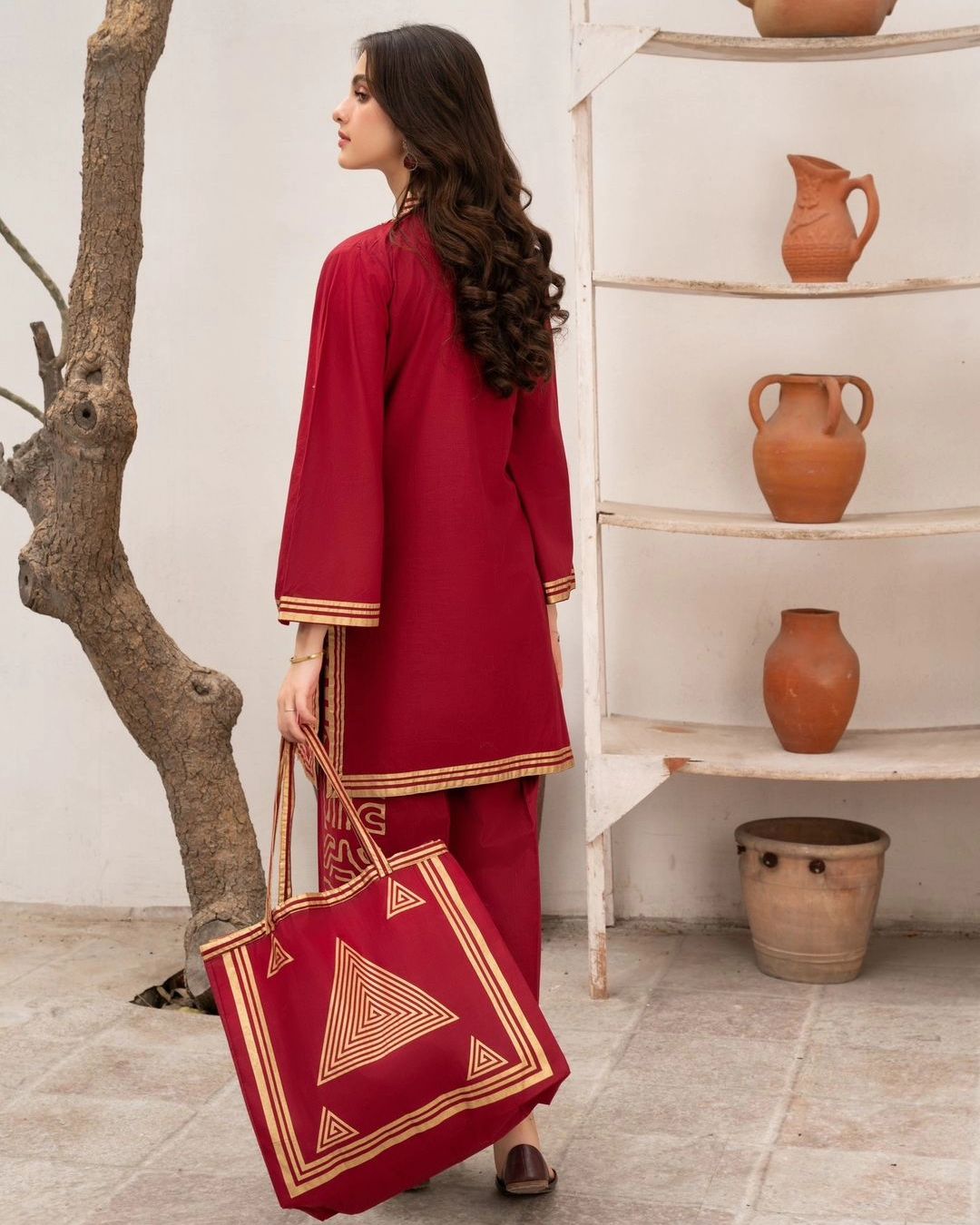 Tote Easy breeze (Stitched 2 Pcs) with Bag