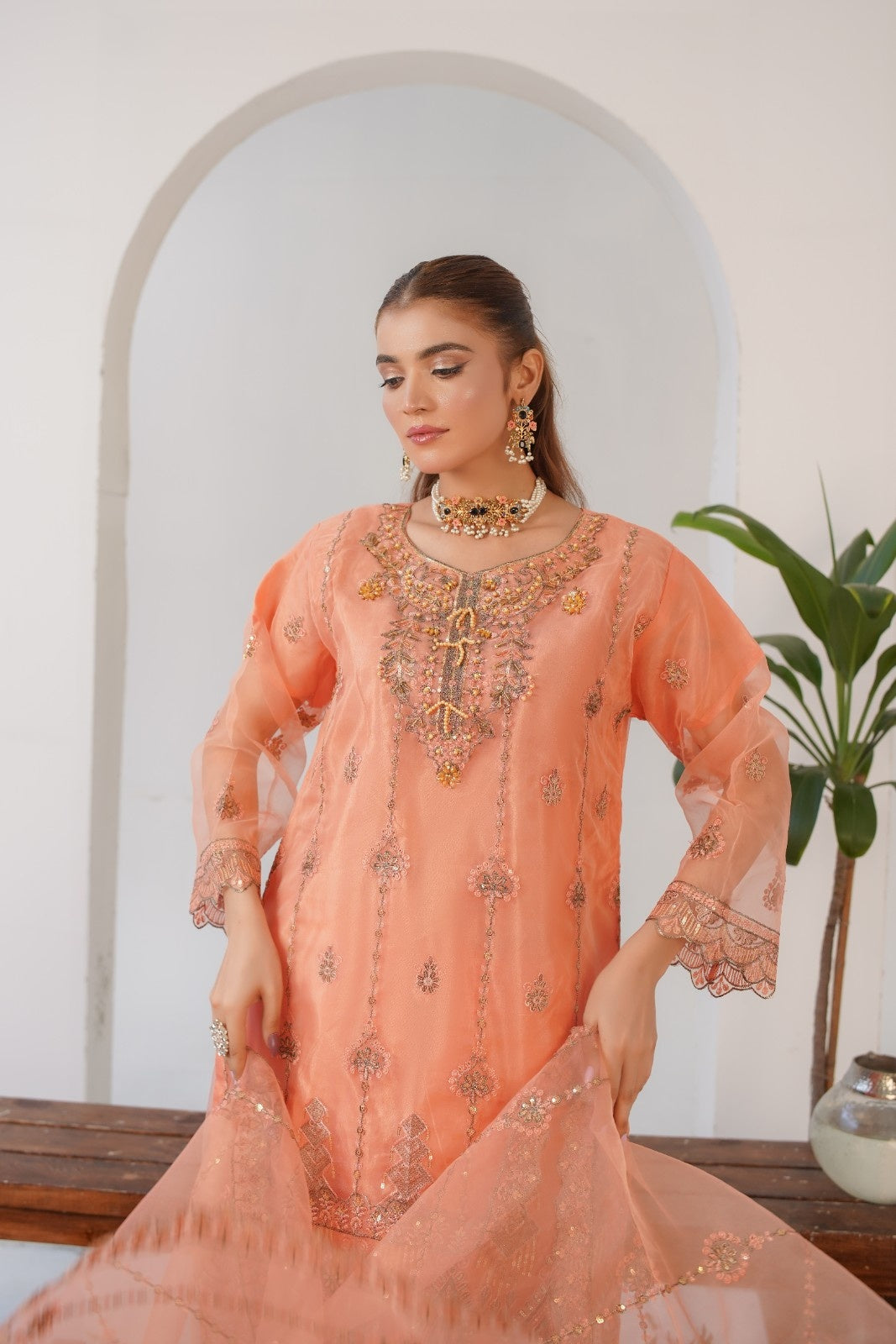 Parsa Fancy ( Stitched 3 Pcs )