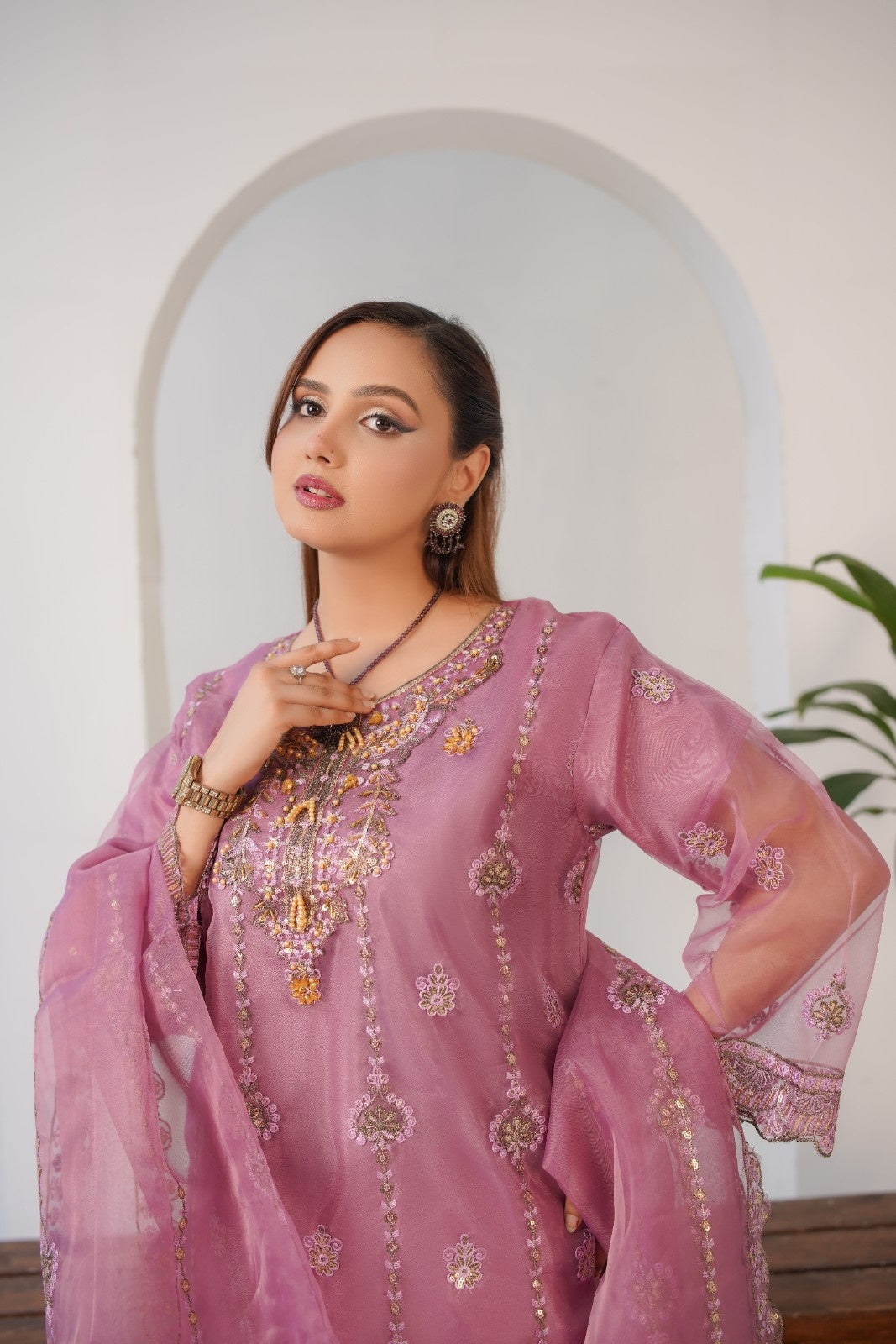 Parsa Fancy ( Stitched 3 Pcs )