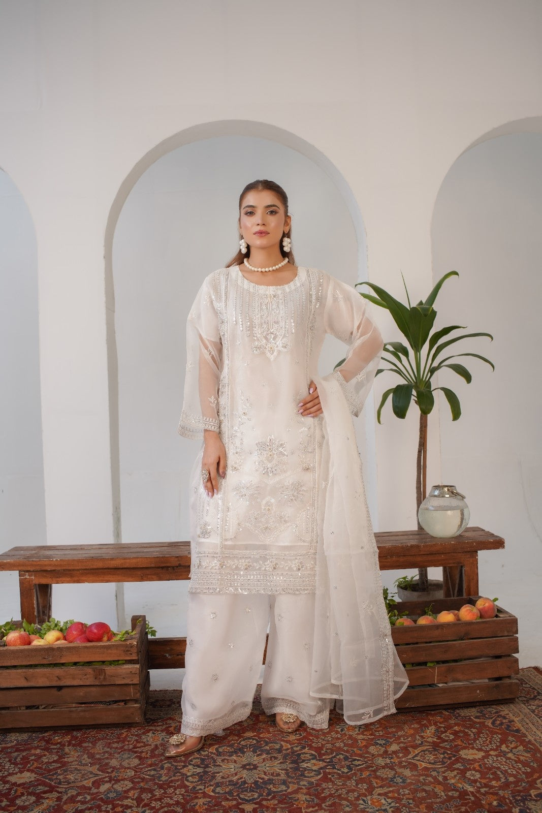 Areej ( Fancy Stitched Embrodiery Pcs )