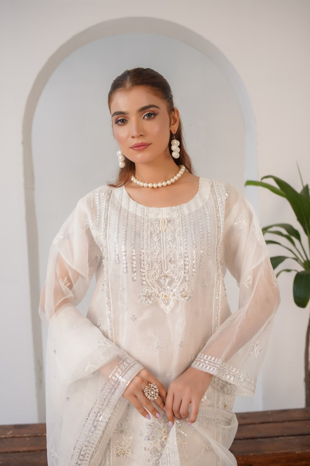 Areej ( Fancy Stitched Embrodiery Pcs )