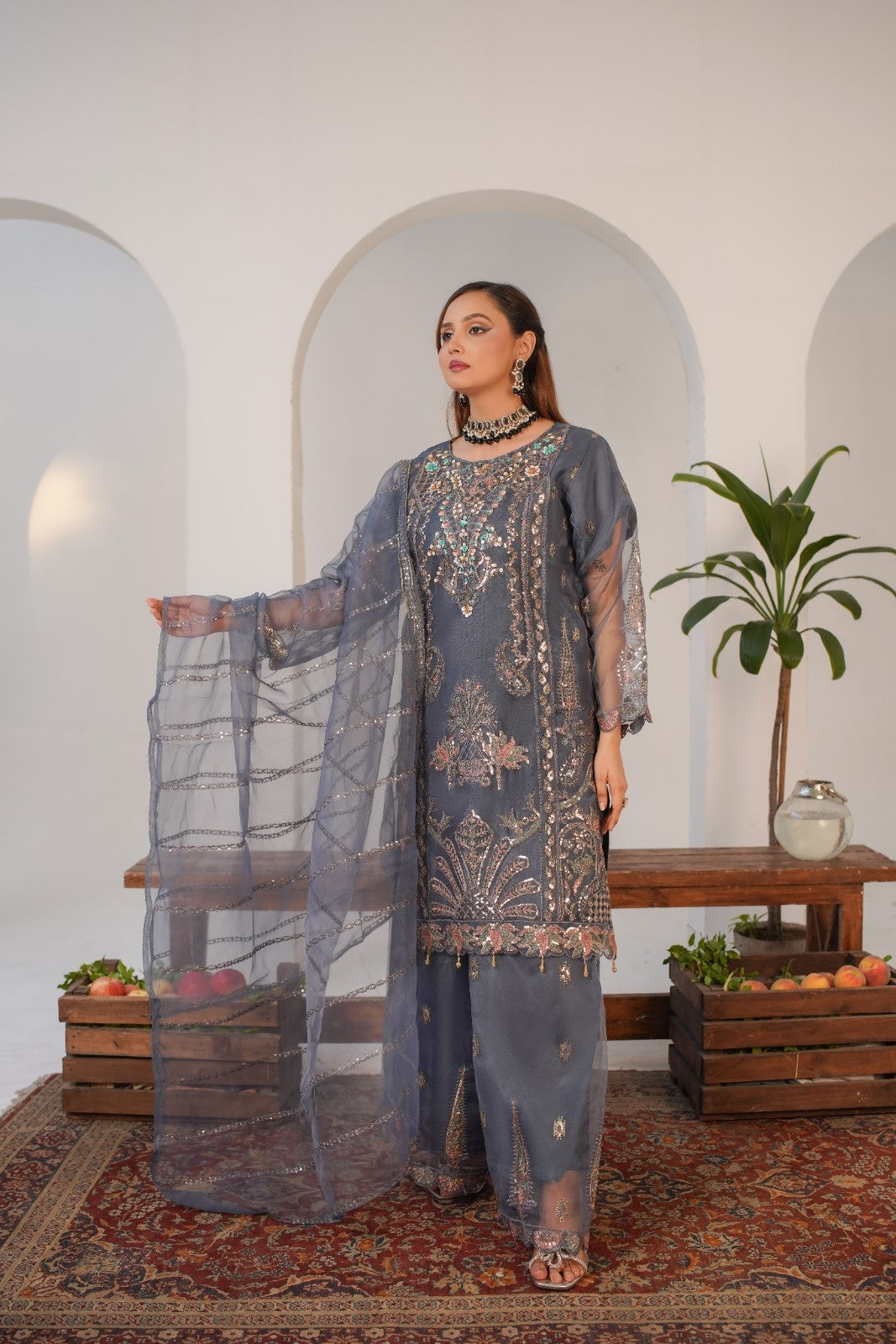 Payal (Fancy Stitched 3 Pcs )