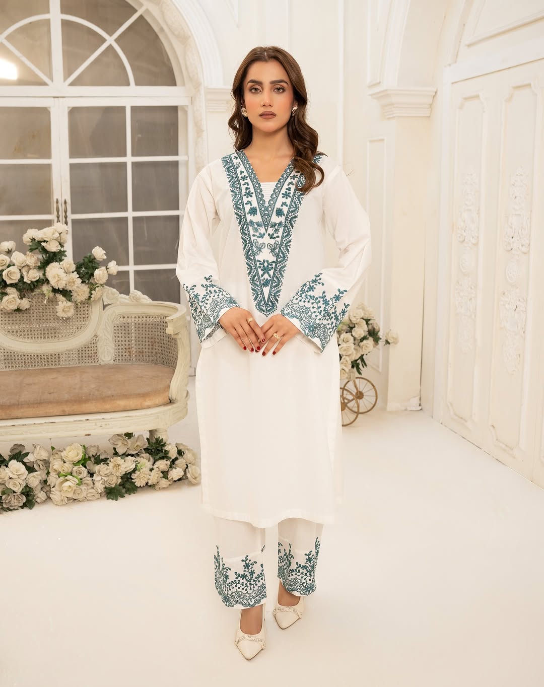 Ayat Long Length (Embroidery 2 Pcs)
