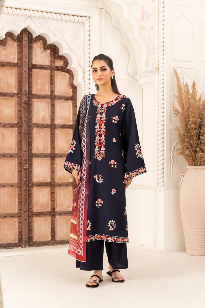 Lavish (Embroided 3 PCs)