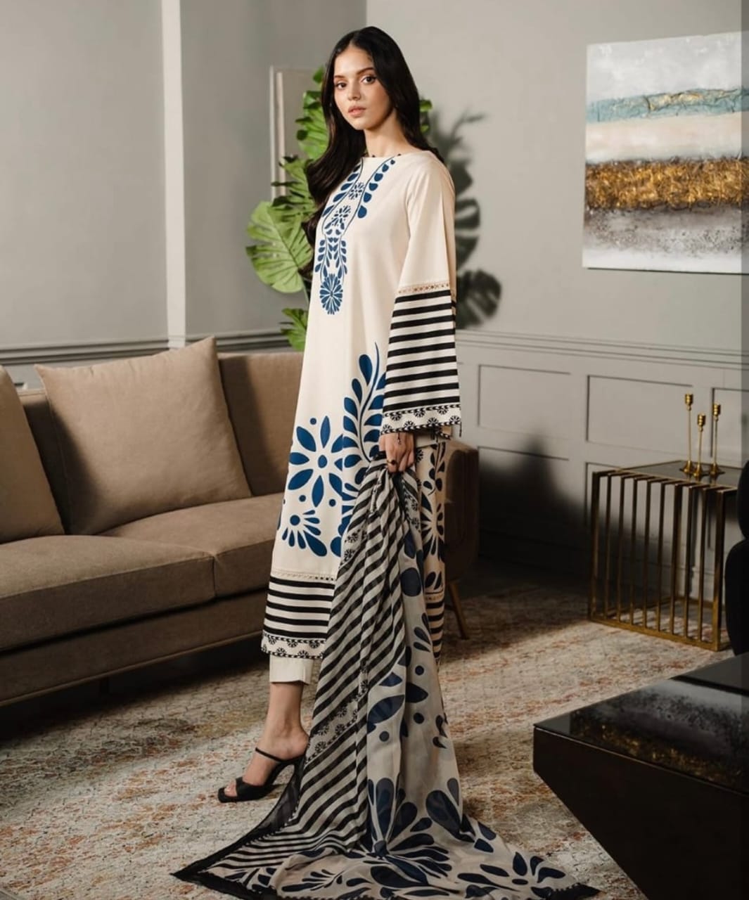 Rangoon (Stitched 3 PCs)