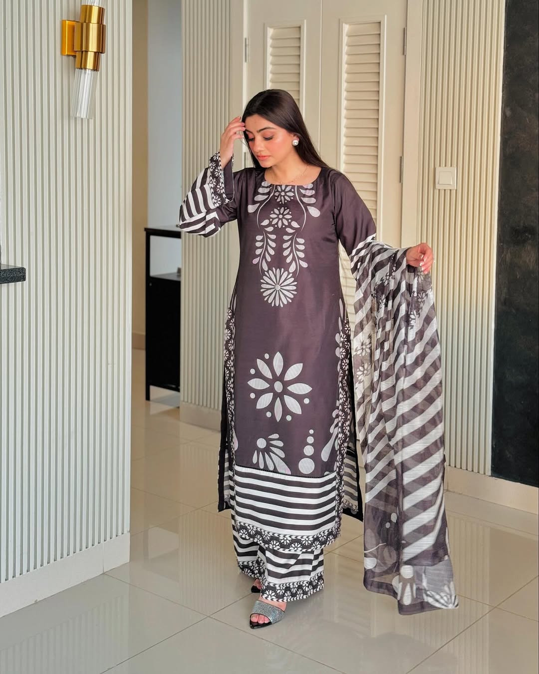 Jahanara (Stitched 3 PCs)