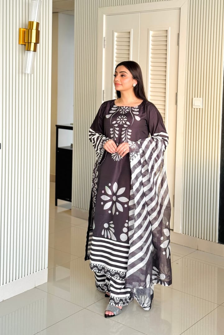 Jahanara (Stitched 3 PCs)