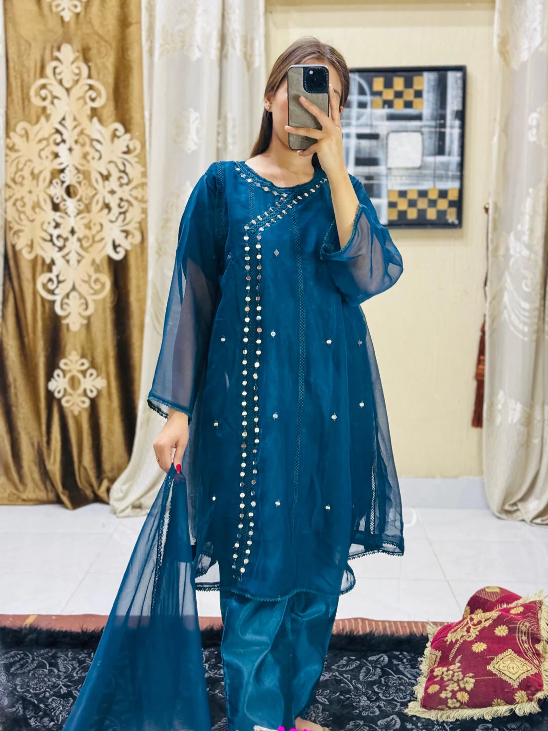 Mahnoor ( Stitched 3 Pcs )