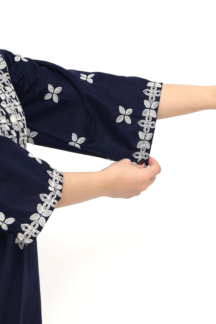 Midnight – 3 Piece Embroidered Linen
