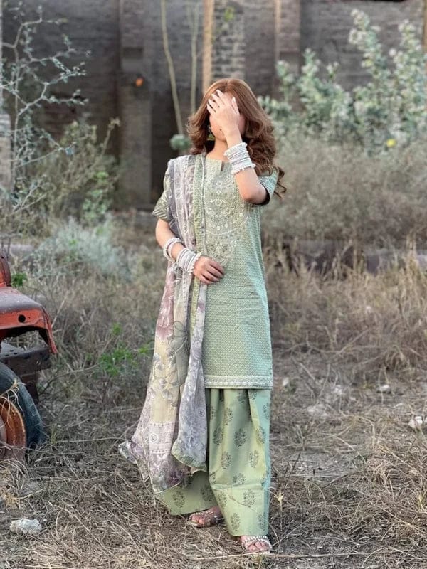 Anmol (Digital Embroided 3 PCs)