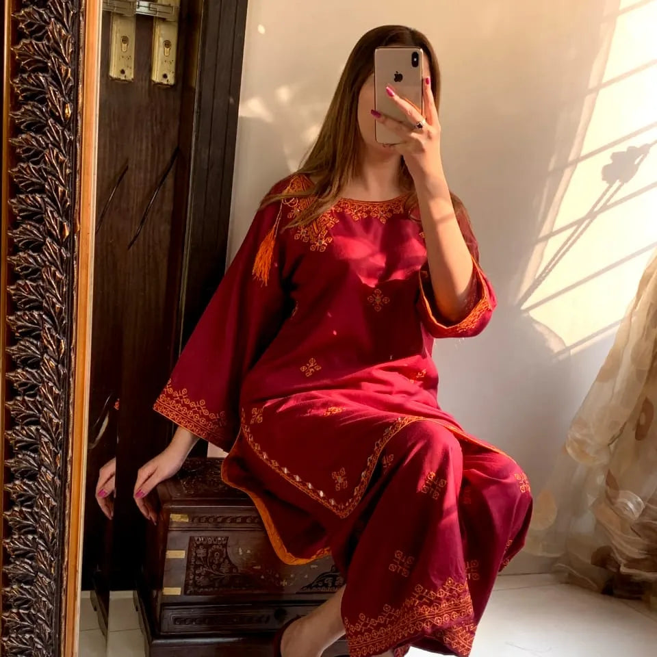 Gul Rang (Blouchi 2 Pcs)