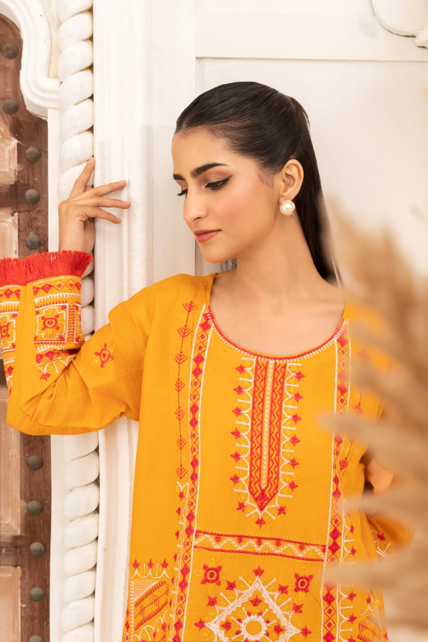Janifer (Embroidery 2 Pcs)