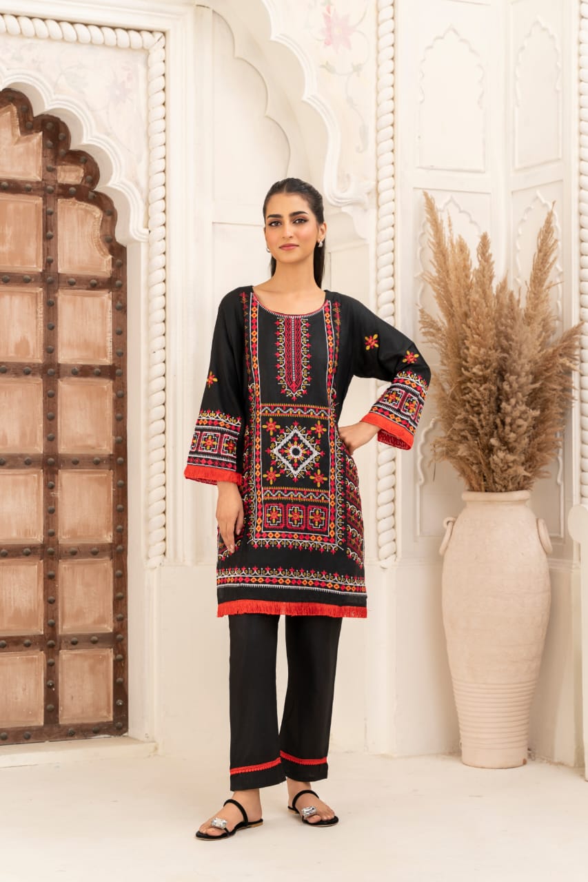 Janifer (Embroidery 2 Pcs)