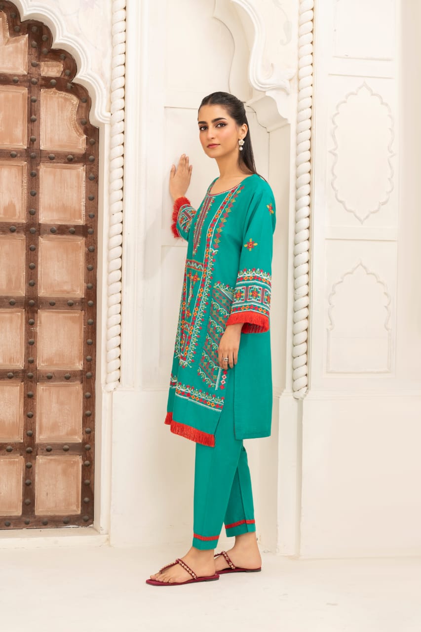 Janifer (Embroidery 2 Pcs)