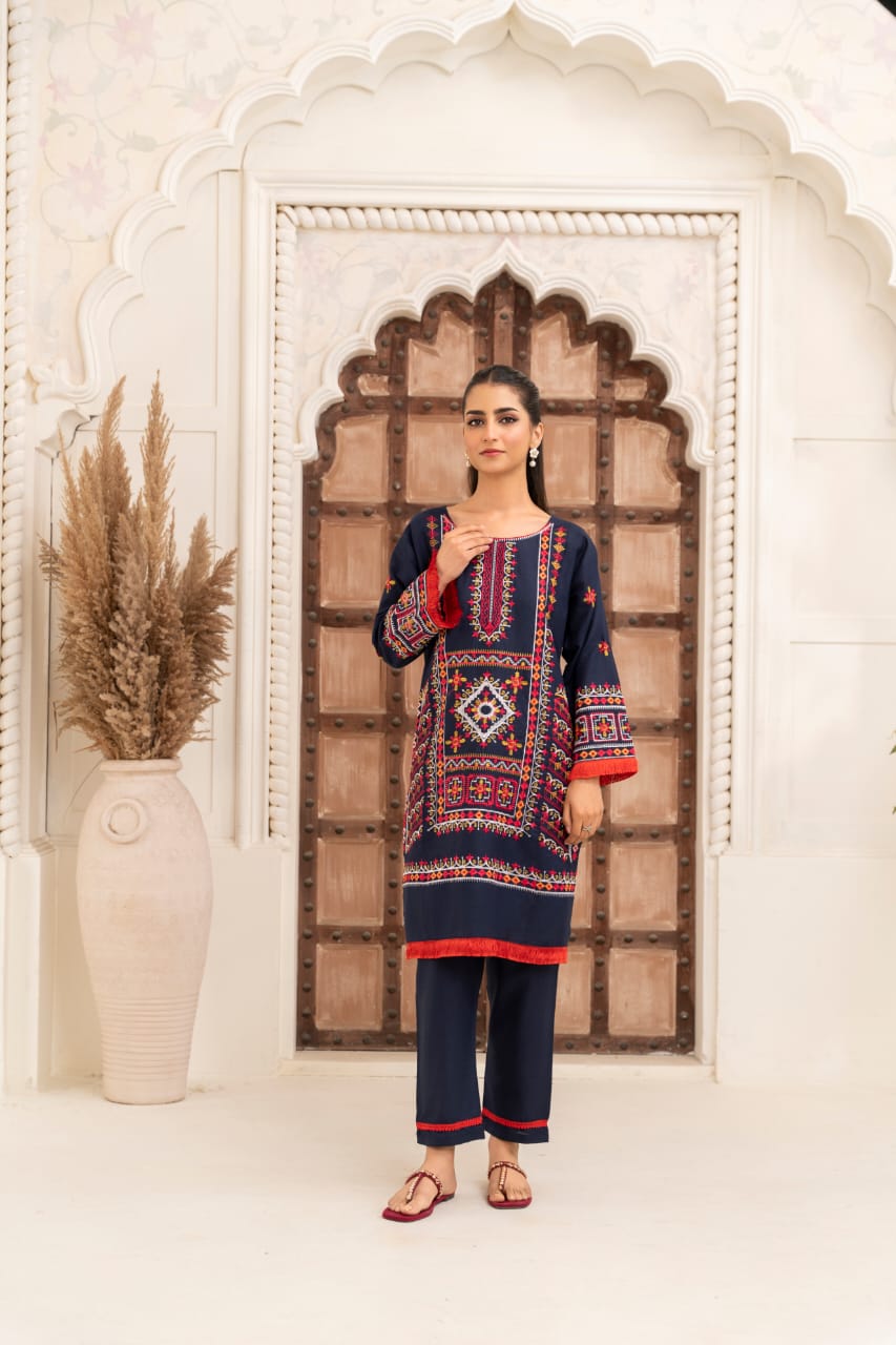 Janifer (Embroidery 2 Pcs)