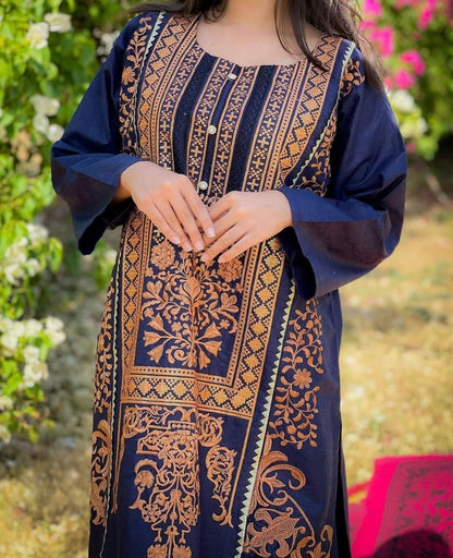 Jolly  (Embroidery 2 Pcs)