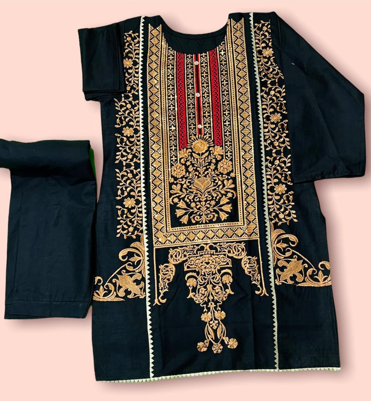 Jolly  (Embroidery 2 Pcs)