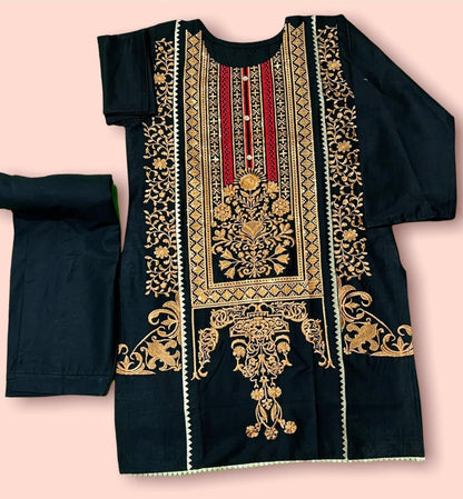 Jolly  (Embroidery 2 Pcs)