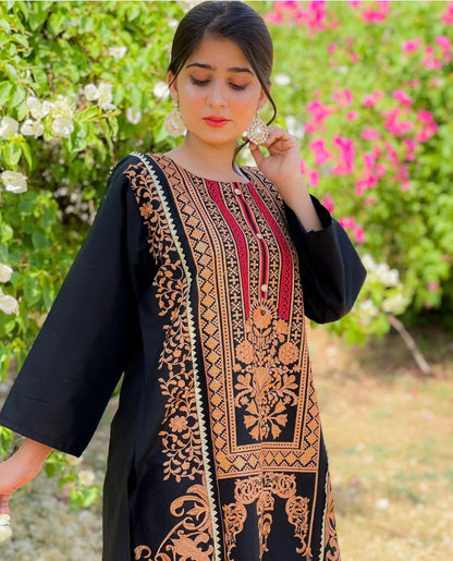 Jolly  (Embroidery 2 Pcs)