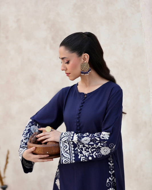 Arzou Long Length (Embroidery 2 PCs)
