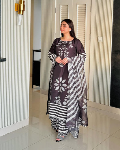 Jahanara (Stitched 3 PCs)