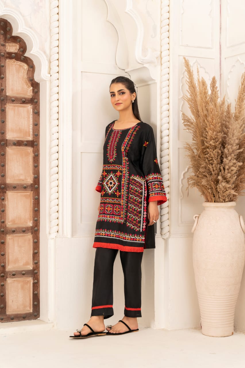 Janifer (Embroidery 2 Pcs)